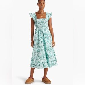 Hill House Ellie Nap Dress in Winter Toile